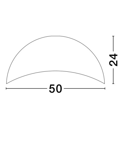 Deckenleuchte Opsi Ø50