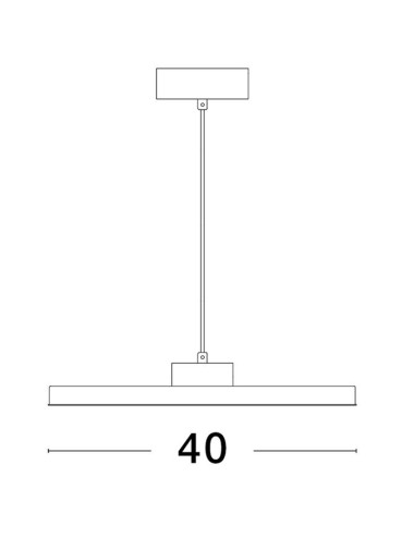 Ripplamp Andria Ø40