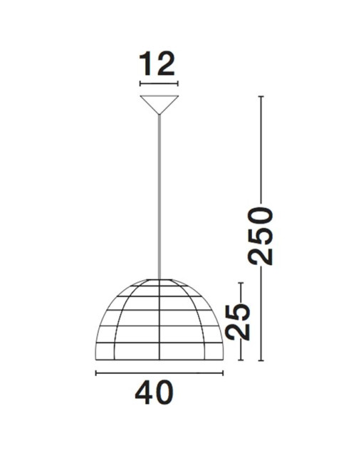 Pendelleuchte Melody Ø40
