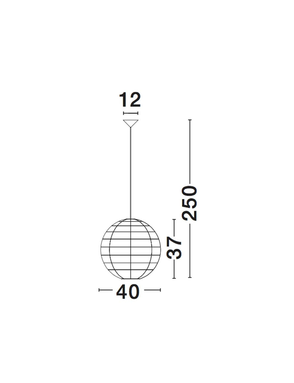 Ripplamp Melody Ø40