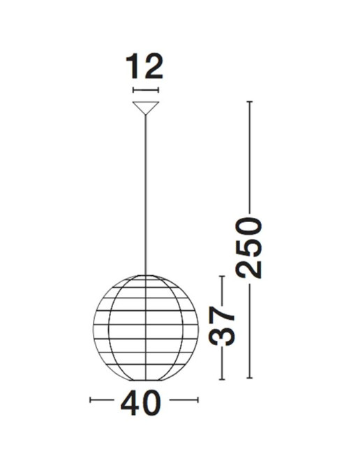 Pendelleuchte Melody Ø40