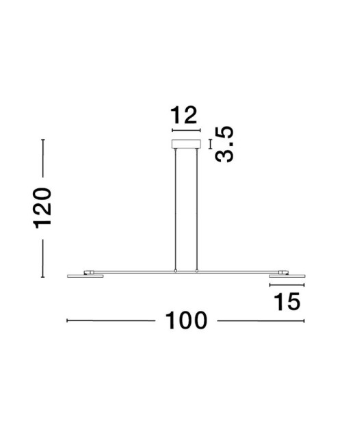 Pakabinamas šviestuvas Scope LED