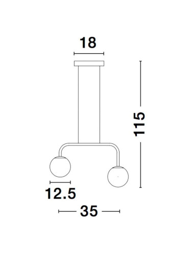 Pendant lamp Joline LED 9919602 | Nova Luce | TavaGaisma.lv/en