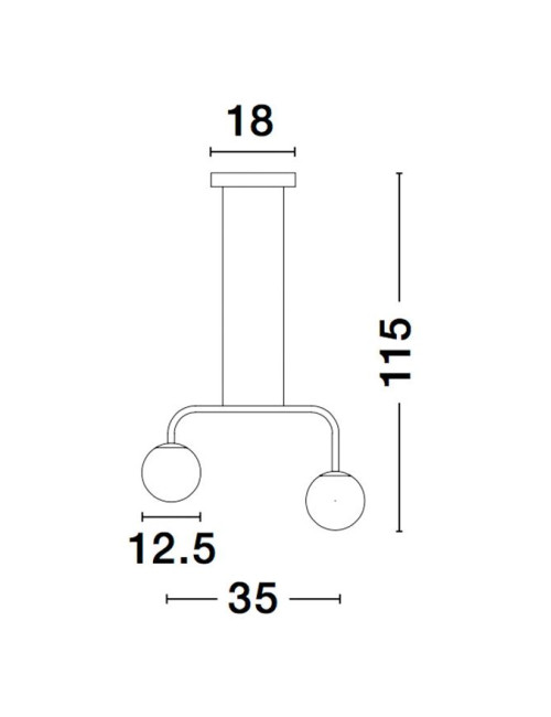 Pendant lamp Joline LED