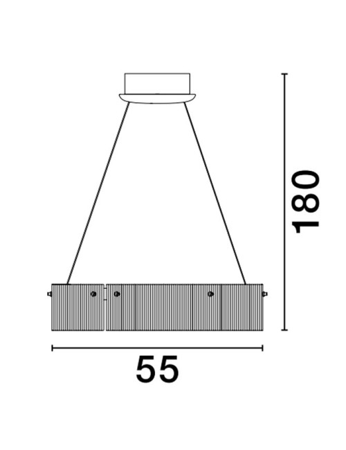 Люстра Pauline Ø55 LED
