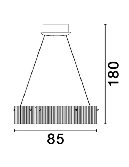 Люстра Pauline Ø85 LED