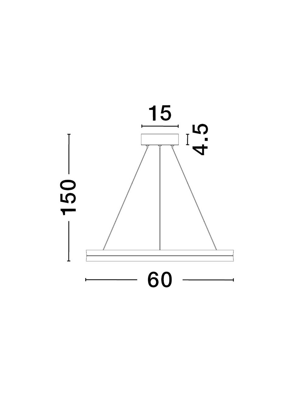 Pendelleuchte Cantria Ø60 LED