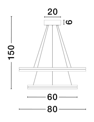 Pendelleuchte Cantria Ø80 LED