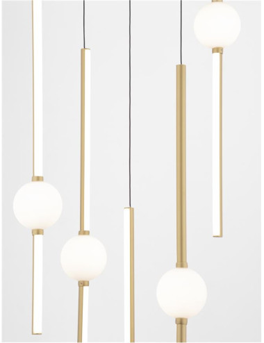 Nova Luce - Acrobat Ø52 LED 9695258 подвесная лампа | TavaGaisma.lv/ru