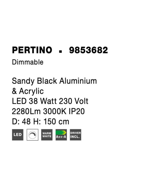 Pendelleuchte Pertino Ø48 LED