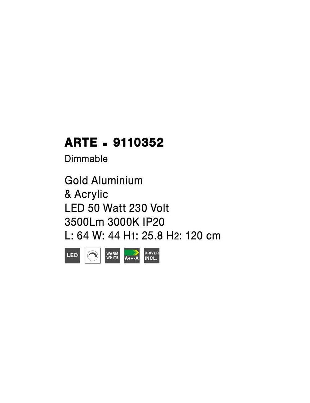 Pendelleuchte Arte LED