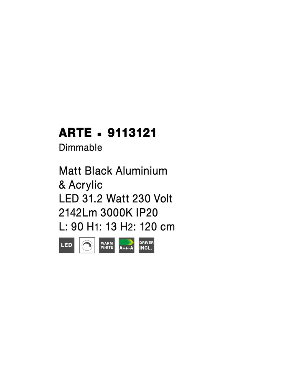 Ripplamp Arte LED