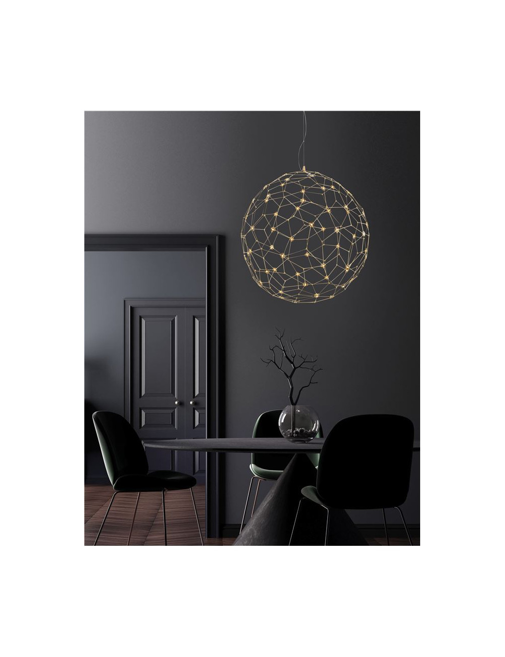 Pendant lamp Sole Ø80 LED