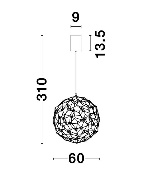 Pendelleuchte Sole Ø60 LED