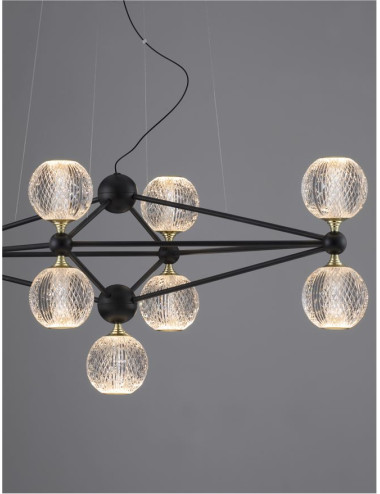 Kronleuchter Belinda Ø96 LED