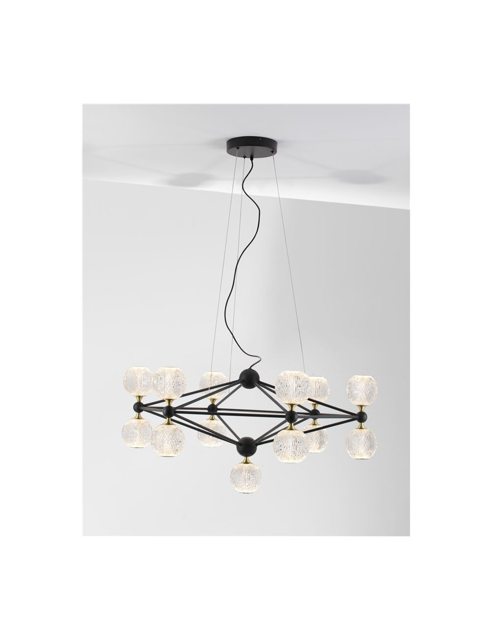 Kronleuchter Belinda Ø89 LED