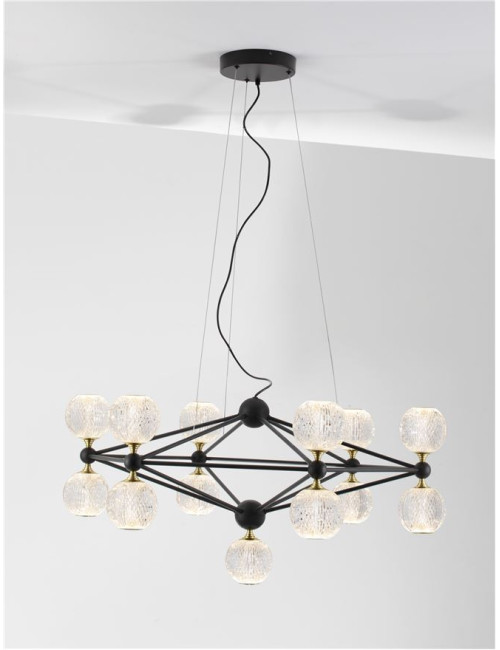Kronleuchter Belinda Ø89 LED