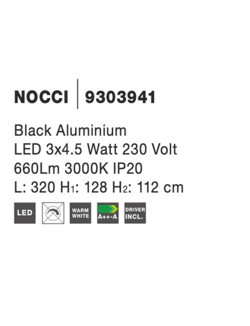 Pendelleuchte Nocci LED