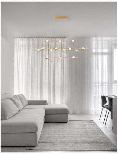 Pendelleuchte Atomo LED