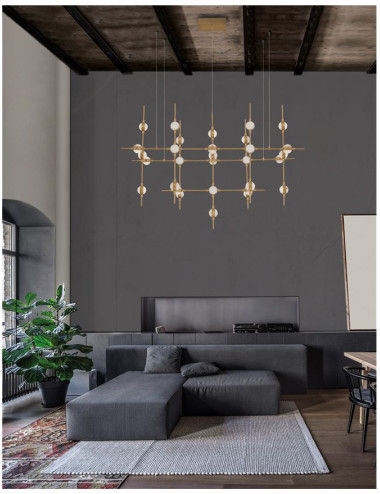 Pendelleuchte Atomo LED