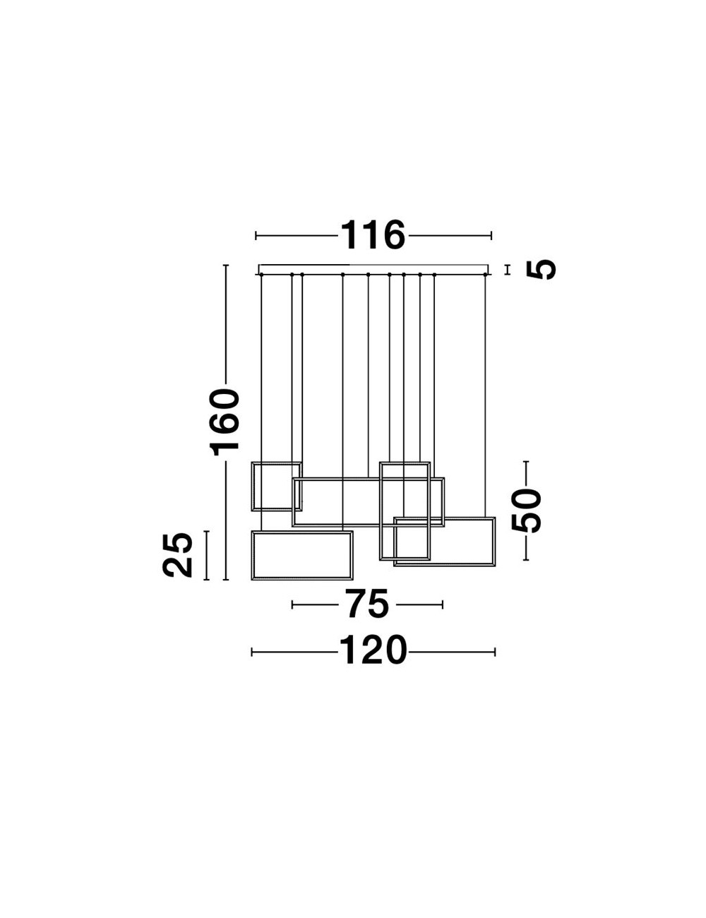 Ripplamp Cornice LED