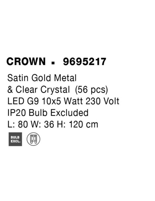 Kronleuchter Crown