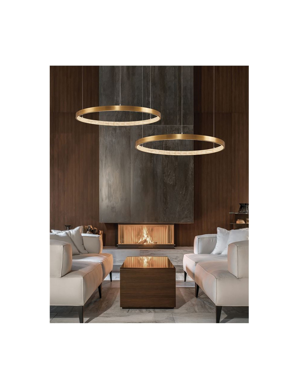 Pendant lamp Cornice Ø80 LED