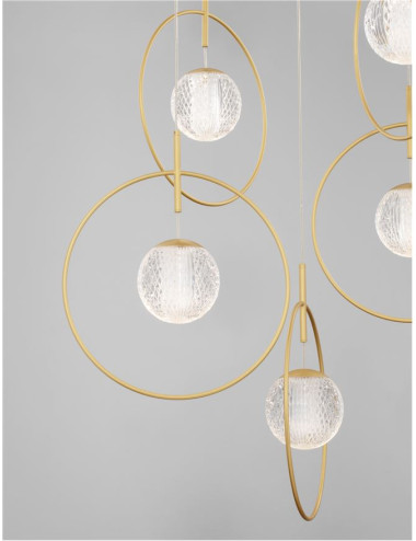 Piekaramā lampa Atos Ø47 LED