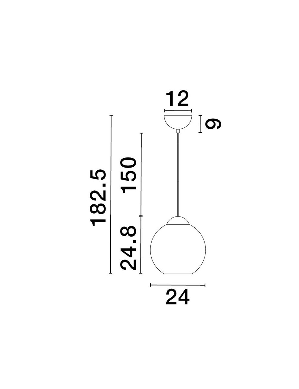 Pendelleuchte Midori Ø24