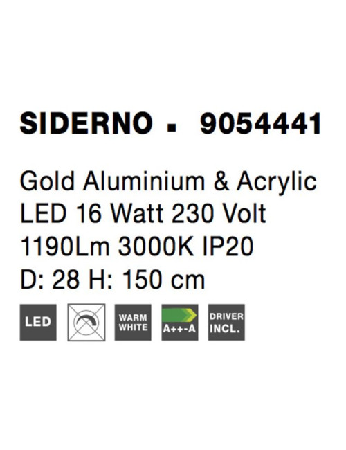 Ripplamp Siderno Ø28 LED