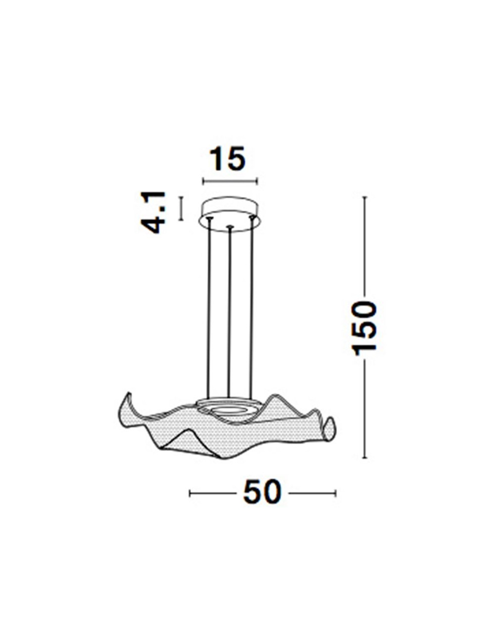 Pendelleuchte Siderno Ø50 LED