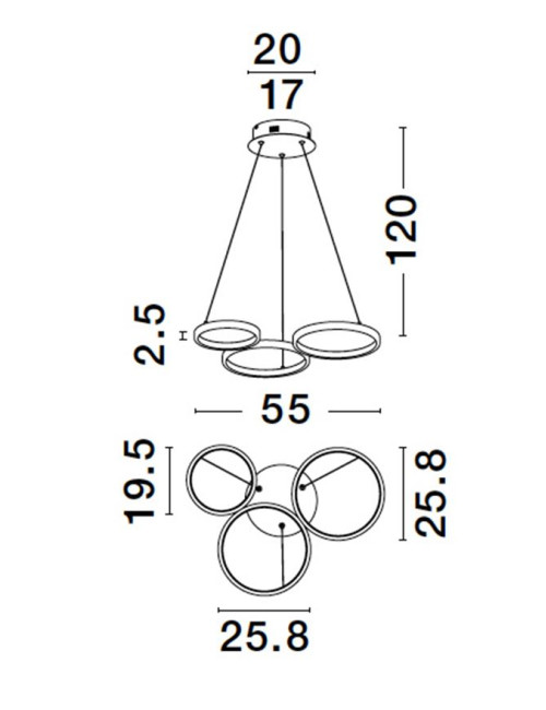 Pendelleuchte Magnus LED