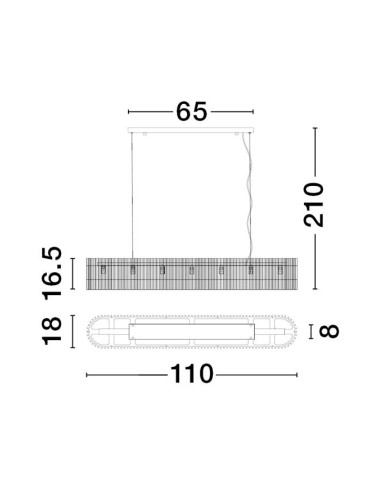 Lühter Barok 9006057 | Nova Luce | TavaGaisma.lv/et