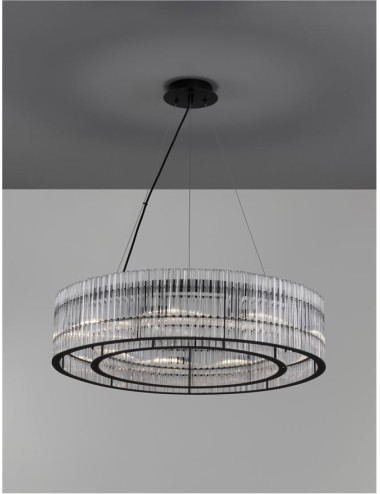 Chandelier Barok Ø70