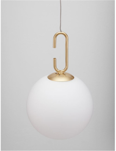 Pendant lamp Hook Ø18 LED 9695224 | Nova Luce | TavaGaisma.lv/en