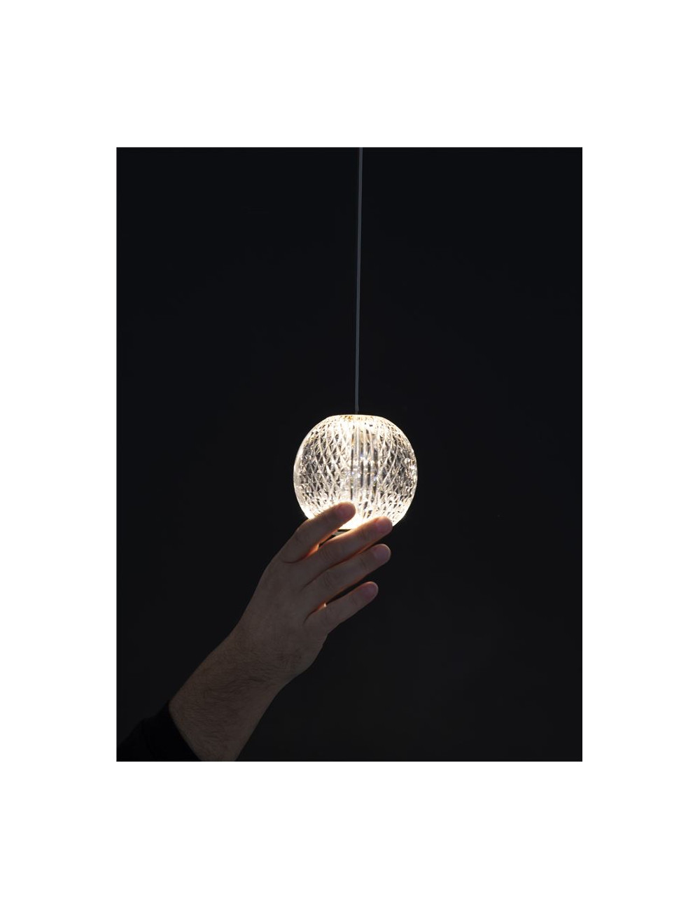 Pakabinamas šviestuvas Brillante Ø12 LED