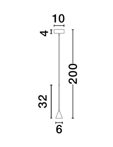 Nova Luce - Net Ø6 LED 9060215 подвесная лампа | TavaGaisma.lv/ru