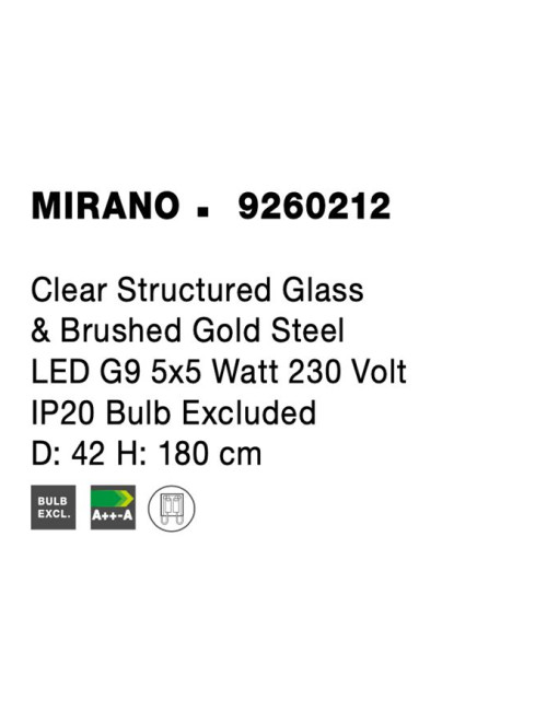 Ripplamp Mirano Ø42