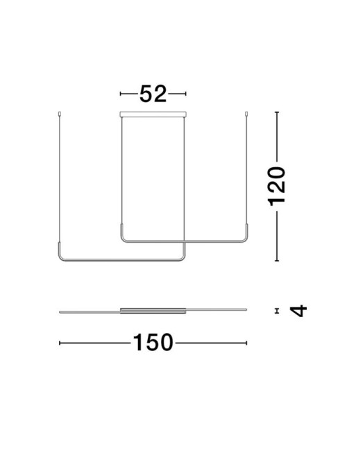 Pakabinamas šviestuvas Strita LED