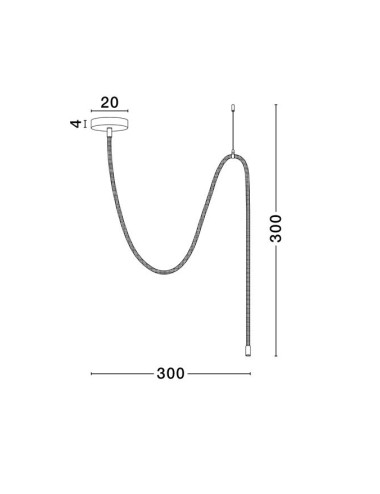 Pendant lamp Ilane LED 9780103 | Nova Luce | TavaGaisma.lv/en
