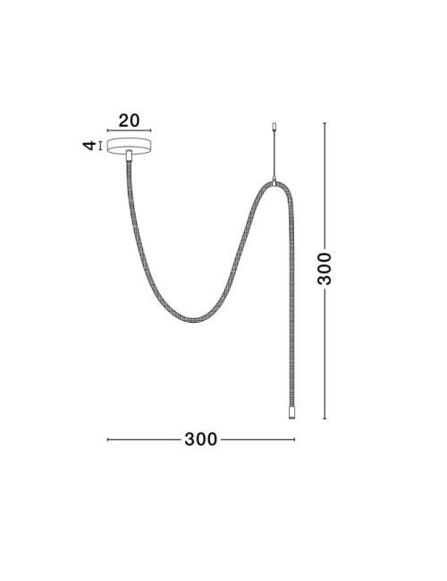 Pendant lamp Ilane LED