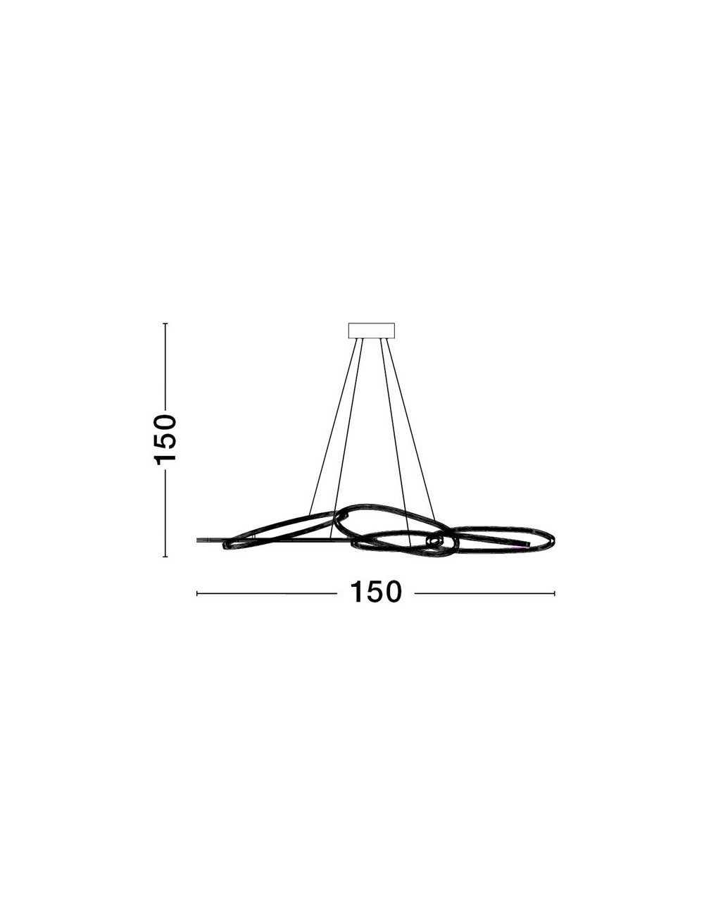Pendelleuchte Nudos LED