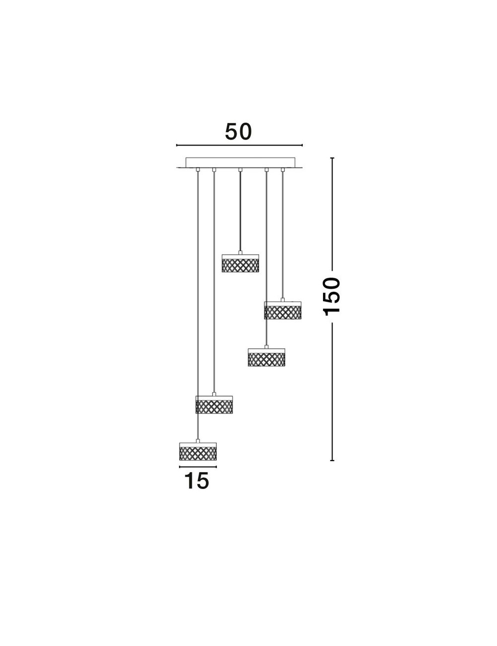 Pendelleuchte Bion Ø50 LED
