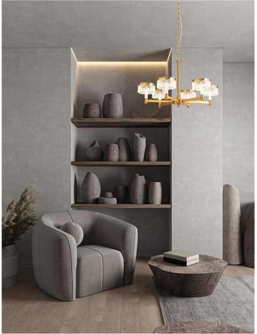 Chandelier Bion Ø70,7 LED