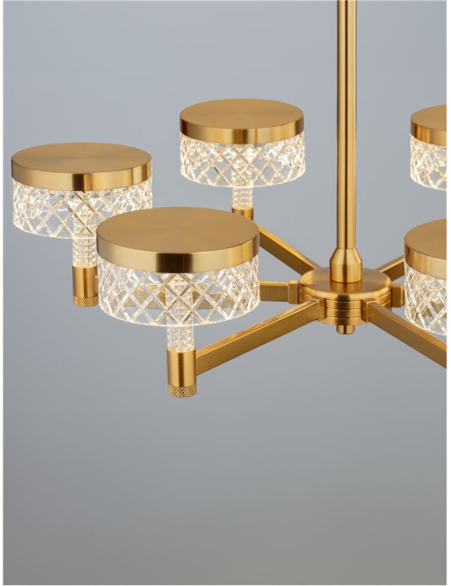 Chandelier Bion Ø70,7 LED