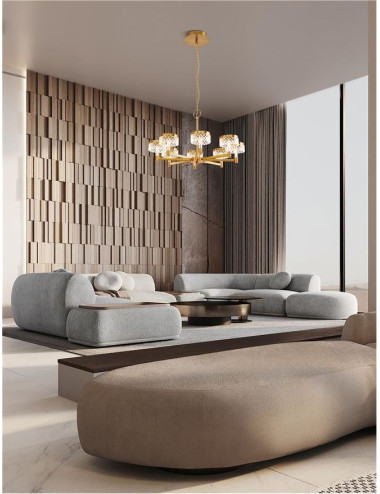 Chandelier Bion Ø80,7 LED