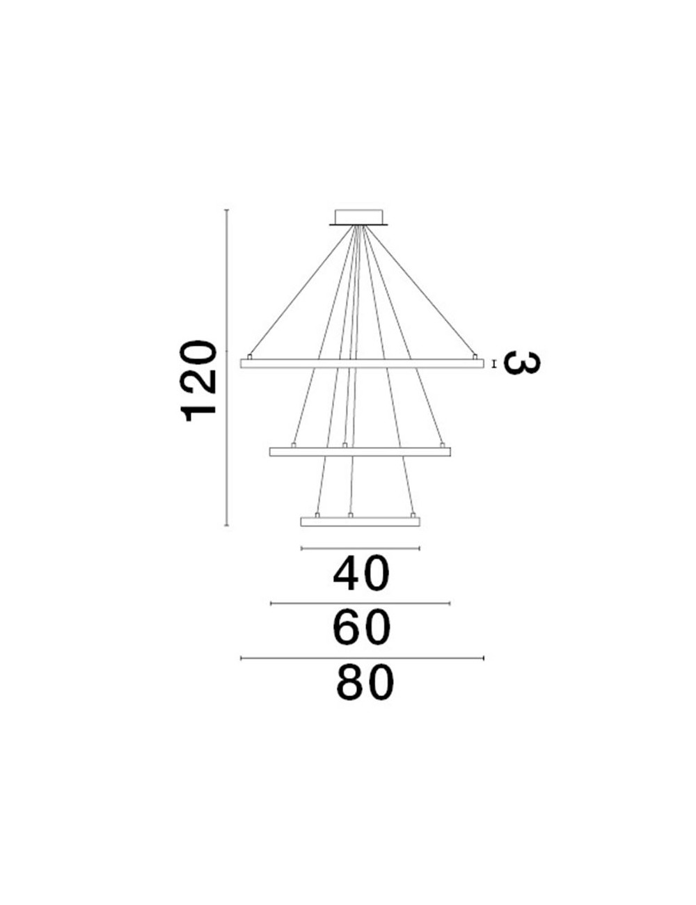 Pendelleuchte Empatia Ø80 LED