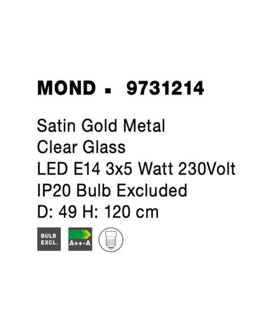 Ripplamp Mond Ø49