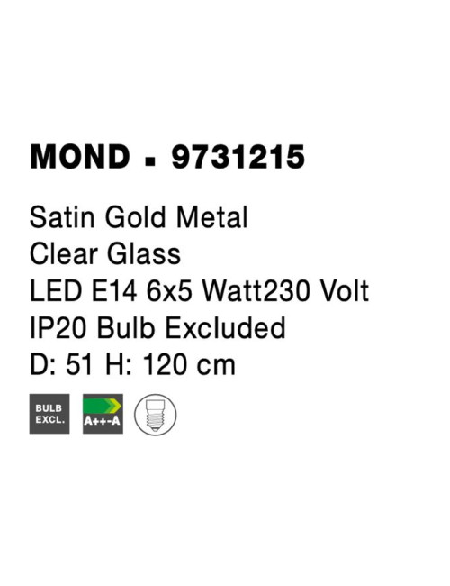 Pendant lamp Mond Ø51