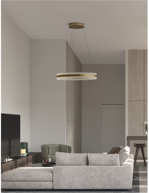 Kronleuchter Agos Ø60 LED